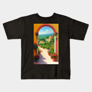 A View To The Villa Kids T-Shirt